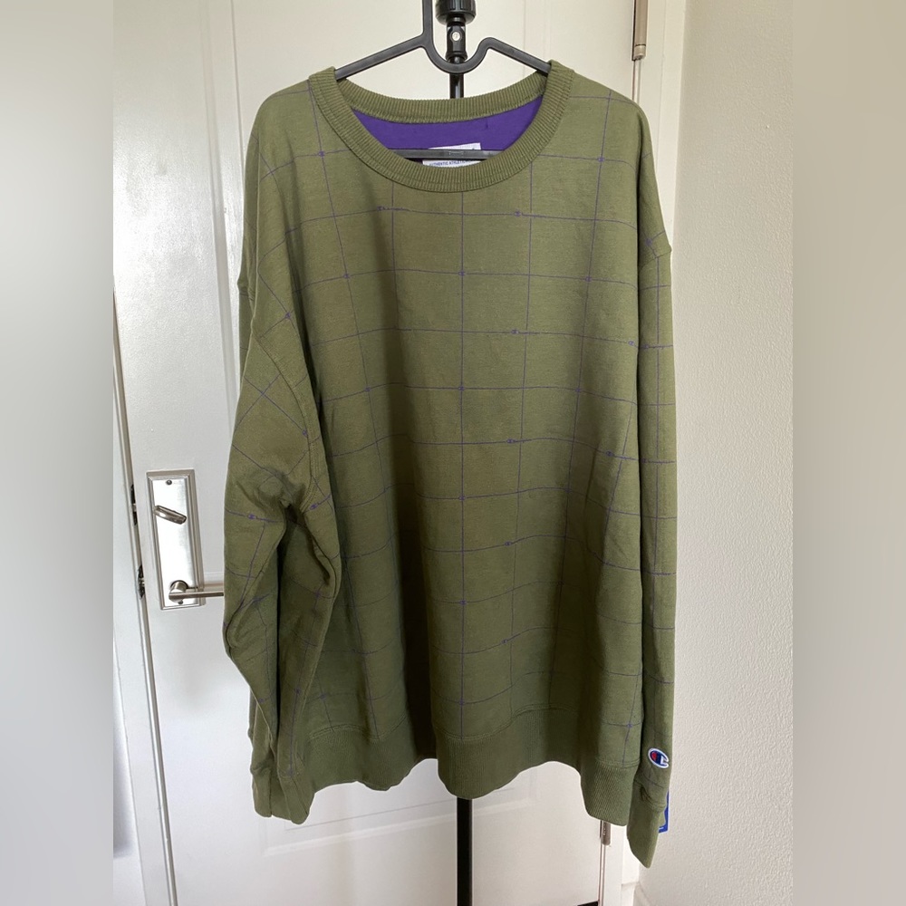 CHAMPION Authentic athleticwear crewneck sweater Green